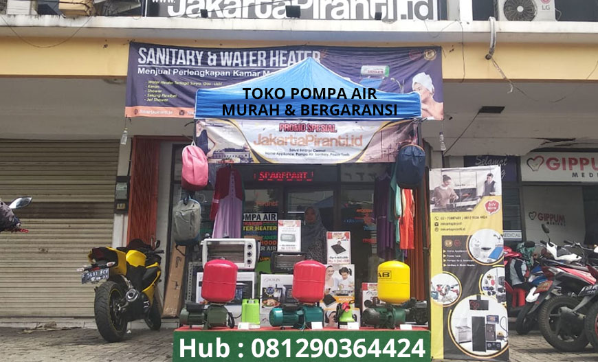 Jual Mesin Pompa Air Murah Bergaransi