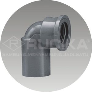 Faucet Elbow AW Rucika Knie Drat Dalam 1/2 Inch