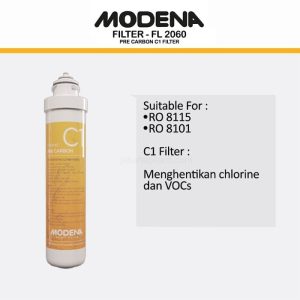 Filter RO Modena - FL 2060 Pre Carbon C1 Filter RO 8115 & RO 8101