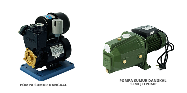 Macam-Macam Pompa Sumur Dangkal Rumah Tangga